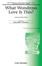 What Wondrous Love Is This? SATB choral sheet music cover